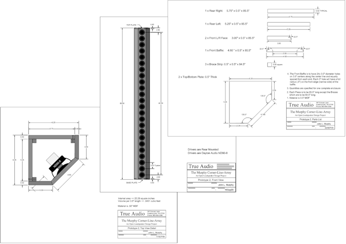 The Murphy Corner-Line-Array Project Details